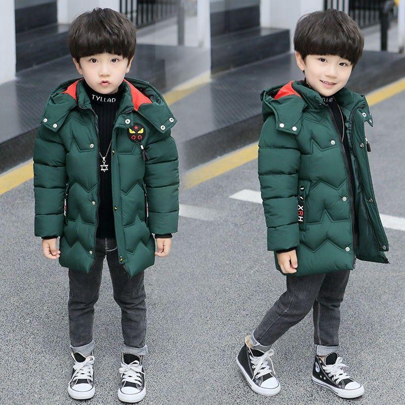 Children Jacket For Boy Coat Autumn Winter Jackets For Boys Jacket Kids Warm Hooded Zipper Outerwear