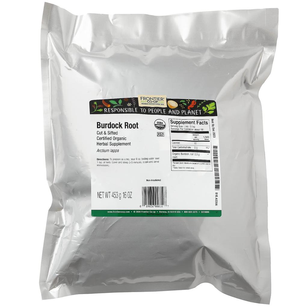 Frontierco-op Organic-cut-sifted-burdock-root 453g