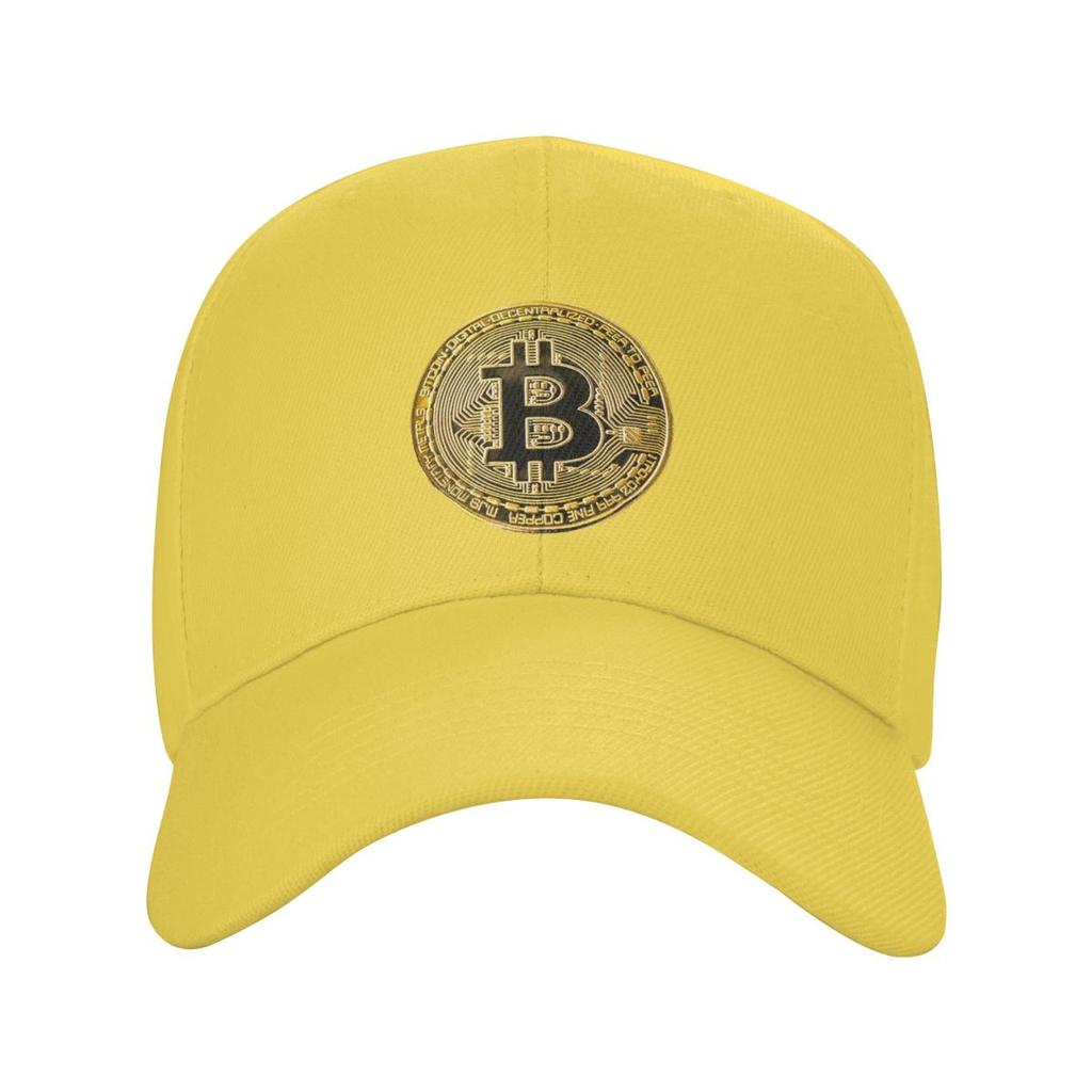 Bitcoin Art Cryptocurrency Art Baseball Caps Snapback Men Women Hats Casual Cap Sports Baseball Hat Casquette