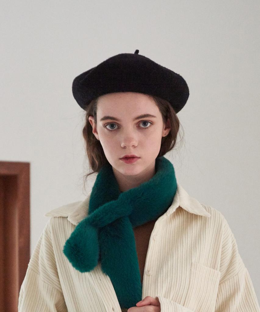 Maneseu Unger Wool Beret (5 Colors)