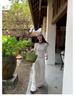 Heavy Craftsmanship Pleated Cotton-Linen Straight-Leg Pants, Spring/Summer 2026.