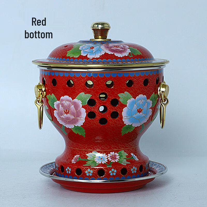 

Individual Alcohol Enamel Fondue Pot