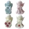 Craft Silicone Moulds Candle Making Molds Christmas Series Soap Crafting Moulds Resin Project Moulds Silicone Texture