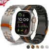 Metal Titanium Bracelet for Apple Watch Band Ultra 2 49mm 44mm 45mm 46mm Business Men Straps for iWatch 10 9 8 7 6 5 4 SE Correa
