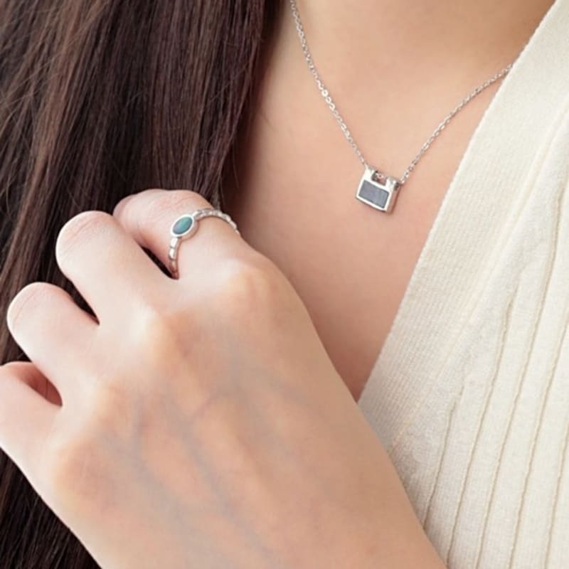 BELLOOGGI Black Mother-of-pearl Ring