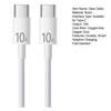 120W 10A Dual USB-C Fast Charging Cable Super Quick Charge Cord USB-C