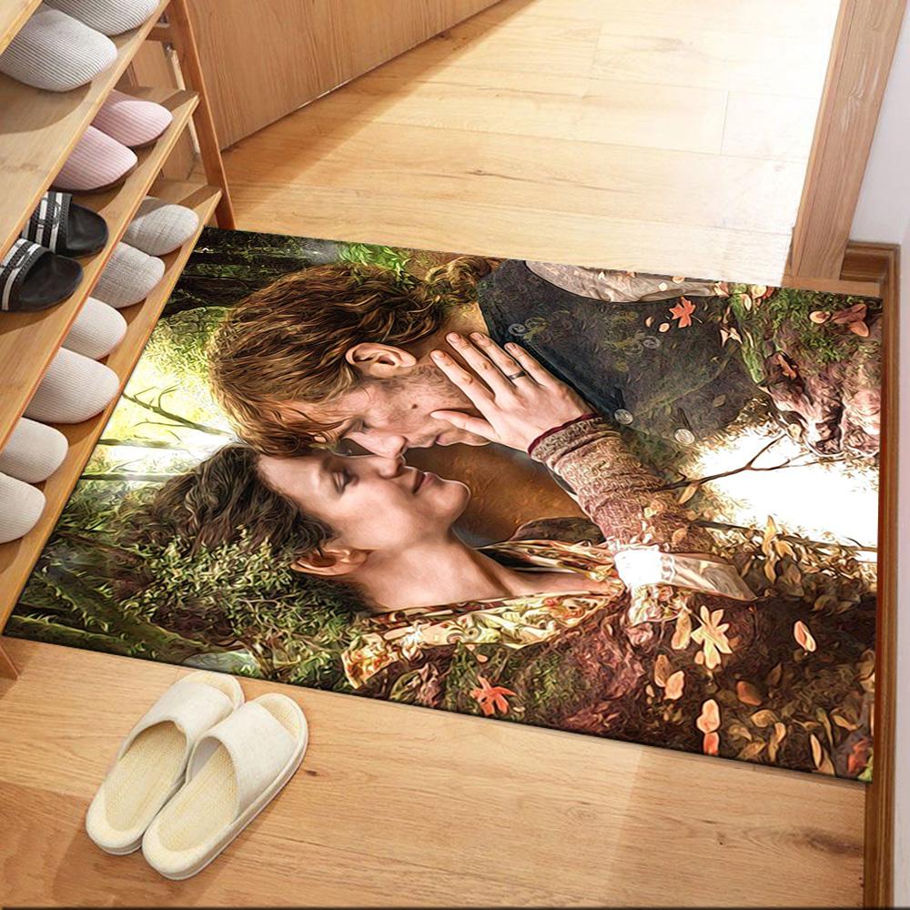 

Outlander: Jamie Fraser s Journey Square rugs are a great choice for living rooms, bedrooms, home décor, and as gifts. 40cmx60cm