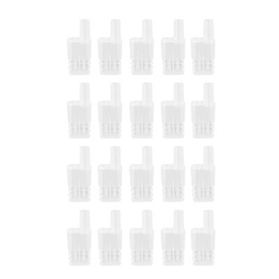 20Pcs Plastic Escape Proof Queen Bee Cages Box Isolator Beekeeping Rearing Move Tool