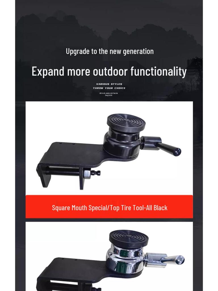 Tank 500hi4t Spare Tire Lifter & Mounting Bracket for Square Mouth Trailers