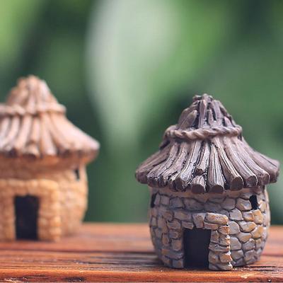 MagiDeal 5x Miniatur-Brücke Terrarium Figur Puppenhaus Fairy Garden Decor