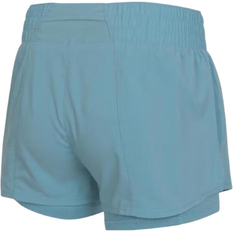 Nike As W Nk One Df Mr 3In 2N1 Srt Fashion Comfortable Soft Versatile Casual Sports Shorts Women Shorts Sky-Blue DX6013-464
