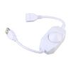 DC5V Stufenlose USB Manuelle Drehknopf LED Dimmschalter für LED Streifen Licht Helligkeitsanpassung USB Lüfter Geschwindigkeitsregler