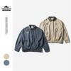 BUILTTOLAST Unisex Retro Detroit Jacket - Cotton, Washed Finish, Loose-Fit Workwear (JK06)