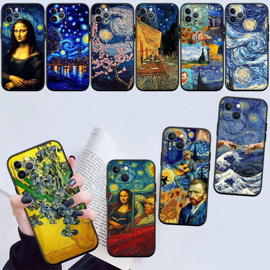 Starry Night Van Gogh Painting New High-End Shell Phone Case for Xiaomi Poco F8 M4 M5 M6 M7 X3 X6 X7 Pro GT NFC Ultra