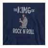 Elvis Presley Unisex Adult King Of Rock N Roll Hoodie