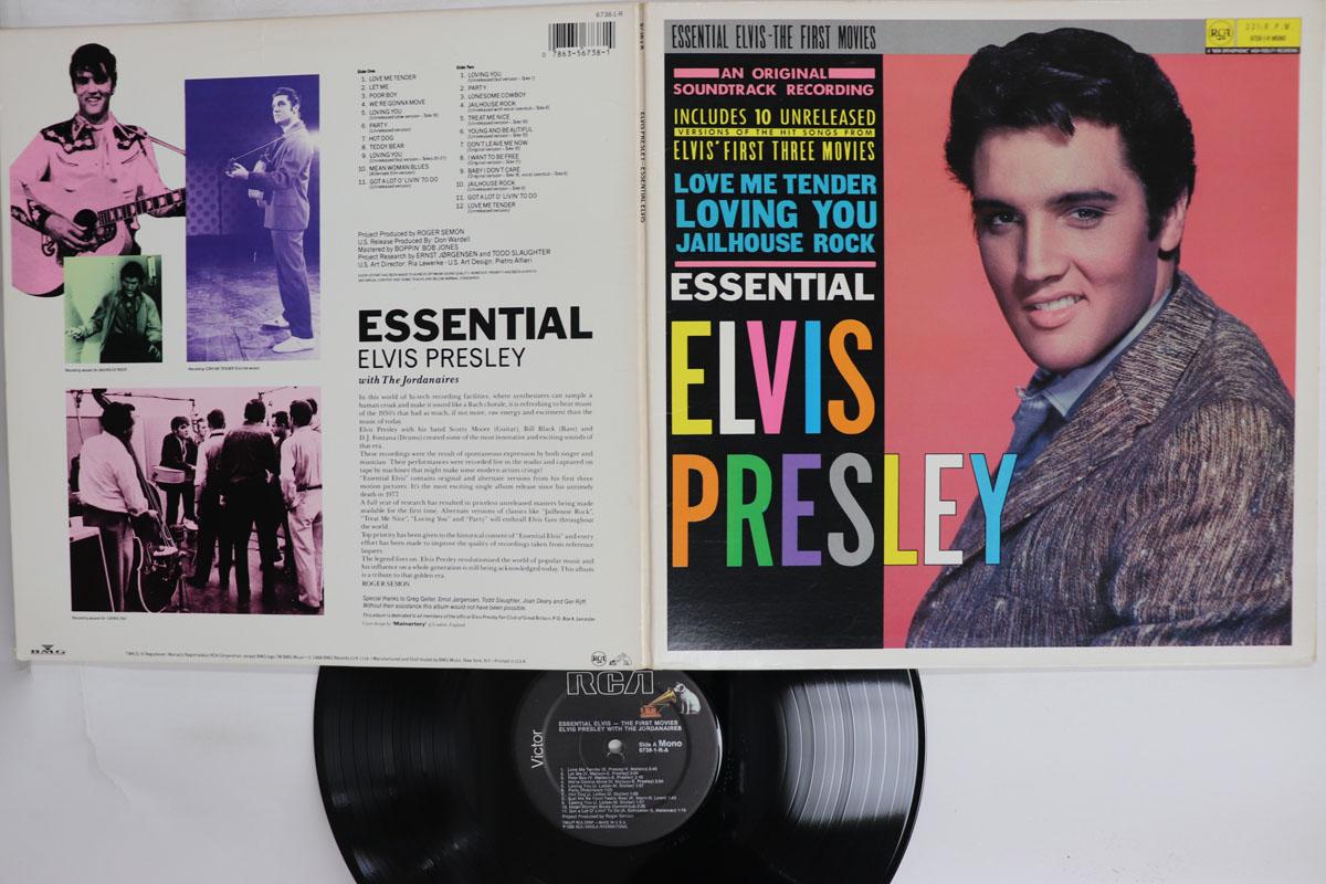 Виниловая пластинка ELVIS PRESLEY JORDANAIRES Essential Elvis Presley 67381R RCA VICTOR 1988 США Рок Б/у