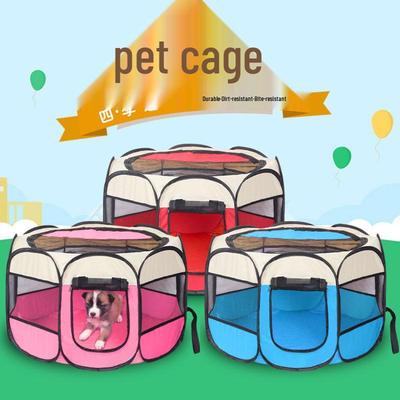 אוהל מתקפל מתומן לחיות מחמד ומיטה לחתול לשימוש חיצוני