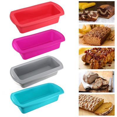 Nuovo stampo in silicone per la cottura di utensili, stampo rettangolare per dolci in silicone, stampo per toast e caramelle, stampo fai da te, forniture per la cucina, preparazione di torte