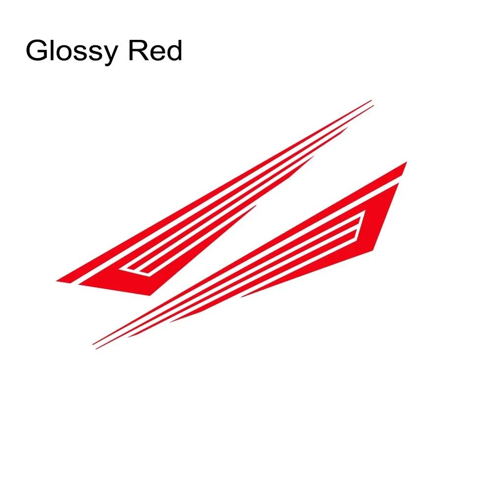 2PCS Car Door Side Stickers For Tesla Model Y PVC Vinyl Decals Waterproof Auto Body Styling DIY Decoration Stickers Accessories