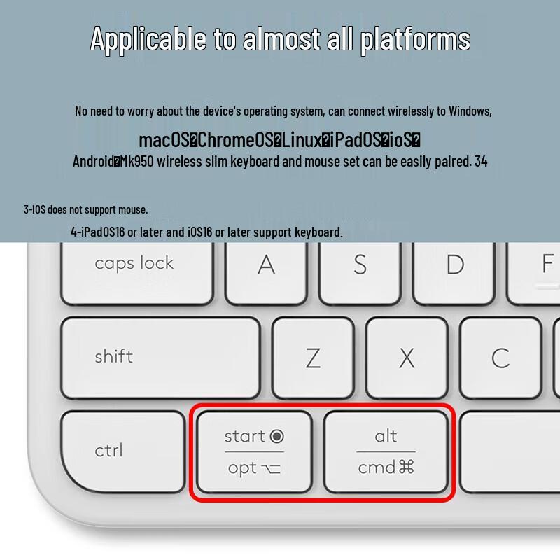 Logitech MK950 Bluetooth Keyboard Mouse Combo