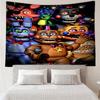 Five Nights At Bears Horror Tapestry Hanging for Bedroom,Livingroom, Playroom,Decor Art Room Wall Tapestry Holiday and Birthday Gifts