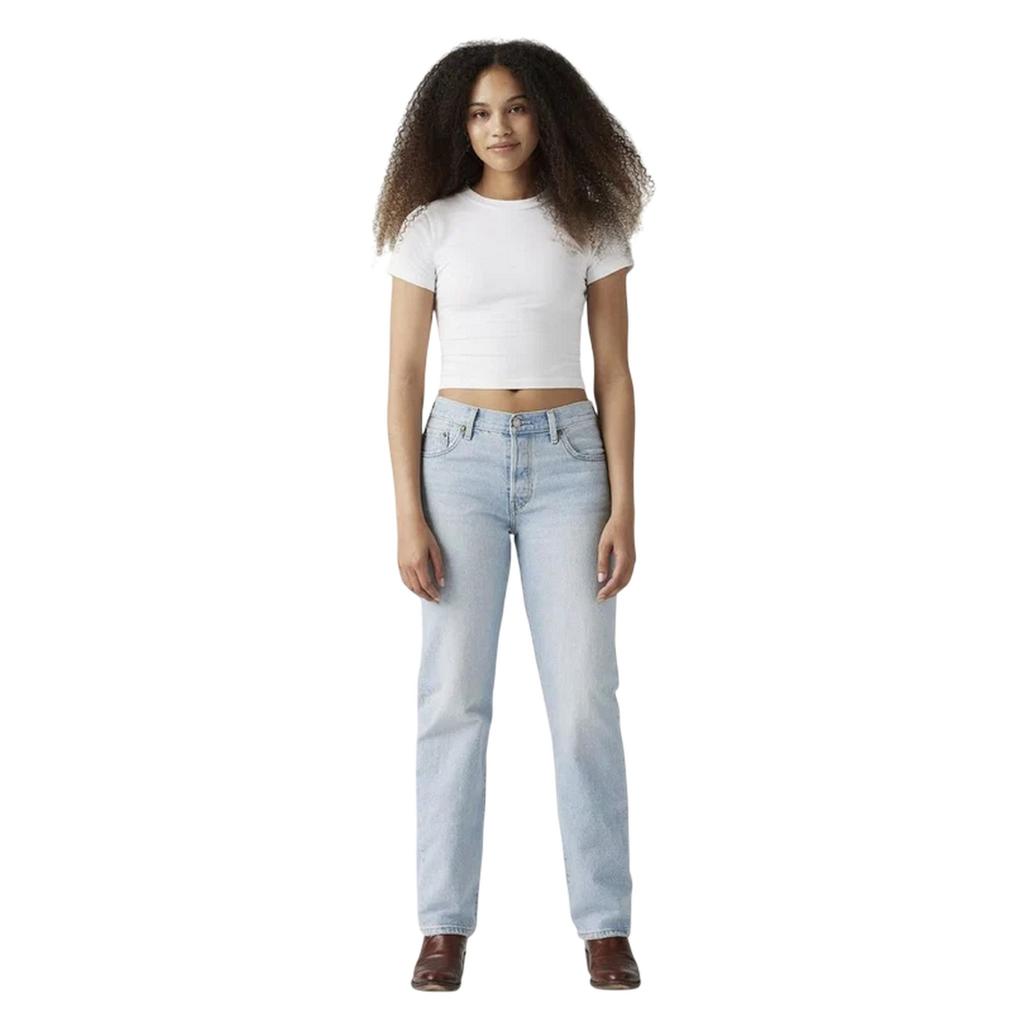 Levis Womens/Ladies 501 90s Straight Leg Jeans