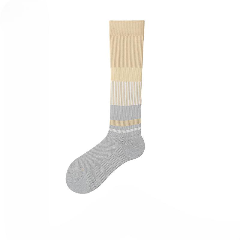 Female Spring and Autumn Fringe Color Boneless Outdoor Running Jump Rope Tennis Leg Socks