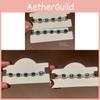European Style Crystal Oval Bracelet With Rhinestone Embellishment For Women