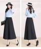 Chic Korean A-Line High-Waisted Casual Skirt for Women - Slimming, Versatile Mid-Length (Spring 2026 Collection)