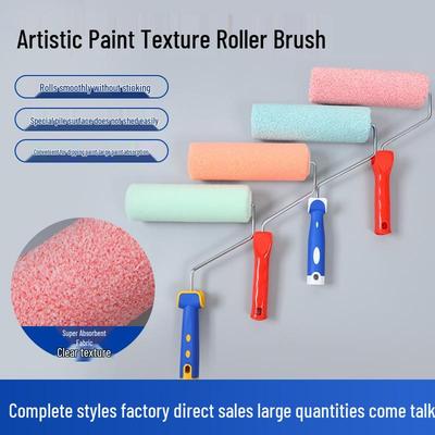 9-Zoll Texturrollerbürste, nicht haarend, für Latex- und Ölfarben