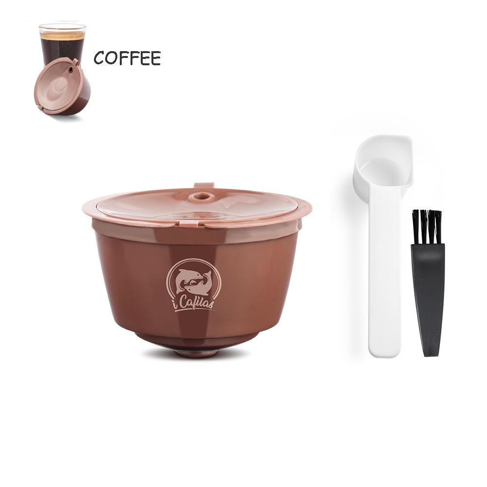 Reusable Dolce Gusto Coffee Capsules Stainless Steel Coffee & Milk Filter Pods capsulas de cafe recargables dolce gusto