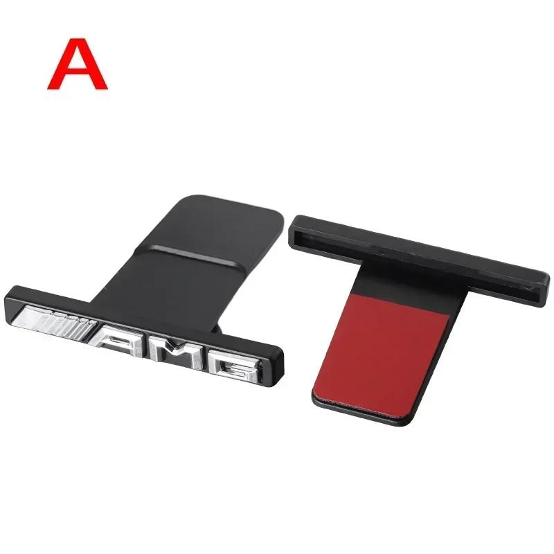 NEW 3D ABS AMG Grill Grille Emblem Grille Sticker Emblem Badge Stickerr AMG Mercedes-Benz W463 W464 W461 G63 G65 Car Accessories