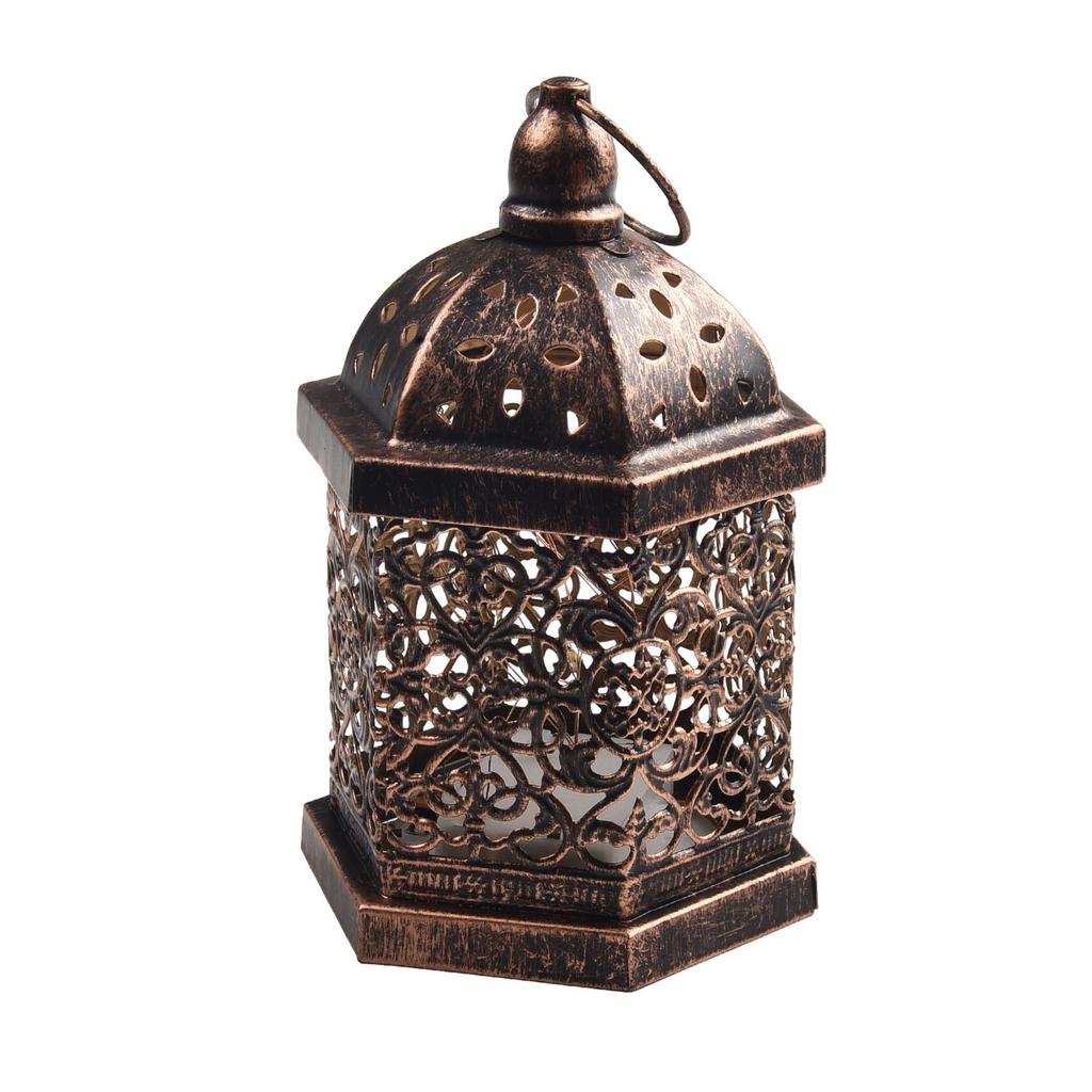 Metal Lanterns Night Light Accessories Home Decoration
