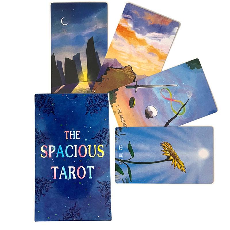 12x7cm Ethereal Vision Tarot Cards - Big Rabbit Christmas Eve Illusion Abyss