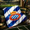 Football Espanyol Design Blanket Lightweight Ideal Bedding Blanket Perfect for Travel, Camping, Living Rooms, Offices, Sofas, Fan Christmas Gift