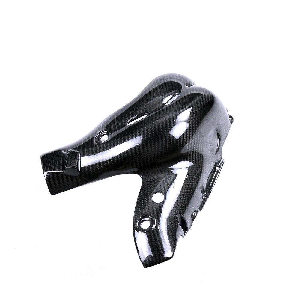 Ducati Panigale V4/V4S Carbon Fiber Exhaust Heat Shield (Model Year 18+)