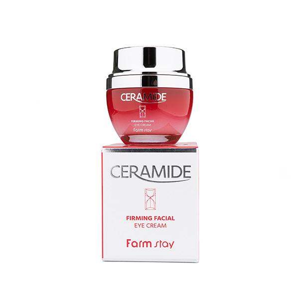 

Укрепляющий крем для области вокруг глаз с керамидами,FarmStay Ceramide Firming Facial Eye Cream,50мл