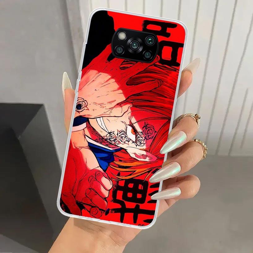 Japan Anime Jujutsus Phone Case for Xiaomi Poco X5 X6 X7 Pro F7 Ultra M7 Redmi 15 15C 13 13C 12 12C 10 10A 10C 9 9A 9C 9T Shell