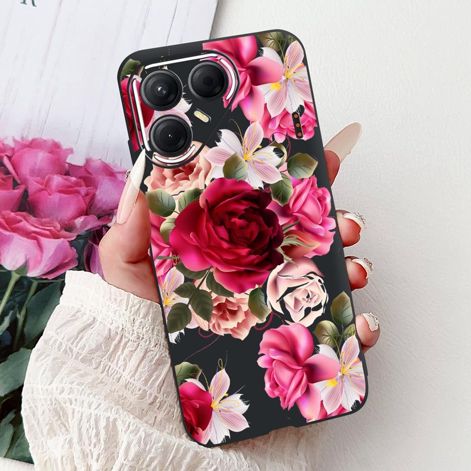 For Tecno Pova 7 Pro 5G Case LJ8 Luxury Fashion Painted Cover Soft Silicone Phone Case For Tecno Pova 7 Ultra Pova7 5G LJ7 Shell