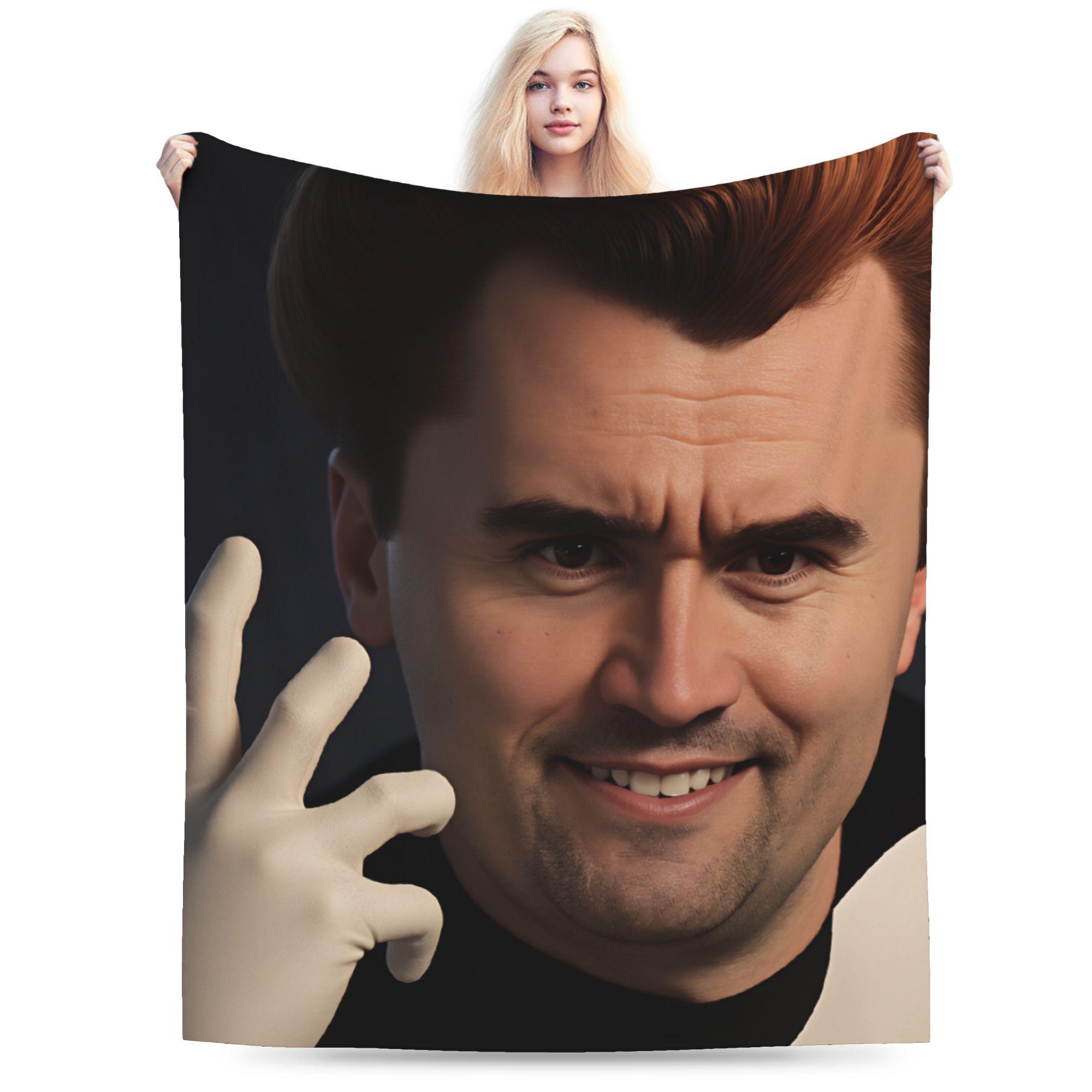 Exquisite Fashion Items Unisex Super Soft Blanket Travel Car Funny Meme Charlie Kirk Throw Blanket Trend Bedspread For Home Decor