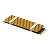 Metal Hard Drive Thermal Sheet with Screws SSD Heat Radiator  PC/Desktops Accessories for PS5 NVMe M.2 2280