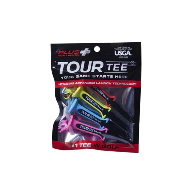 TOUR TEE PLUS HIGH LAUNCH Golf Tees (4 tees)