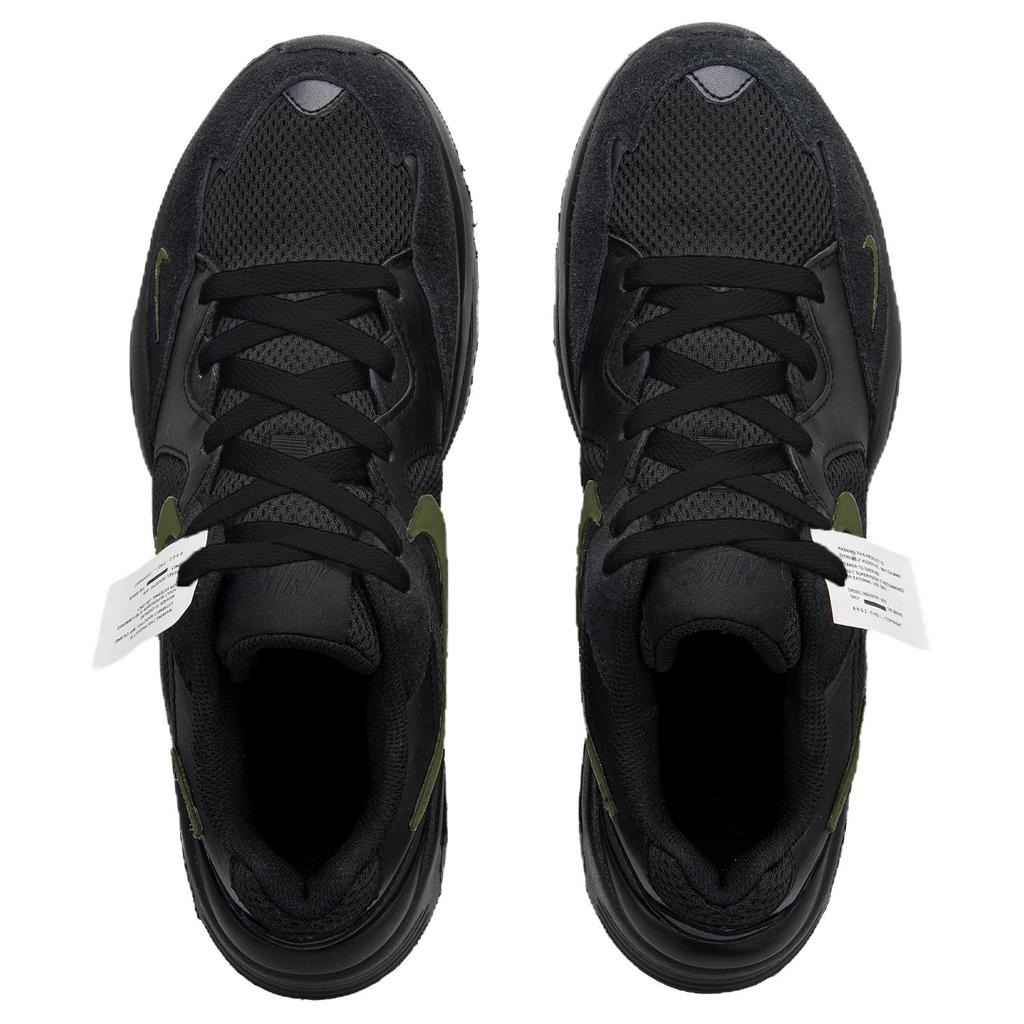 Nike Air Max Fusion Low top Running Shoes Men's Black White Green CJ1670-001(Team62-EXX)