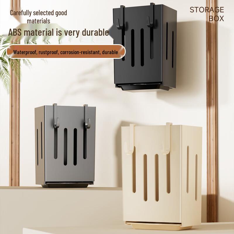Wall-Mounted Foldable Chopsticks & Cutlery Holder