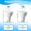 12PCS LED GU10 Bulb Lamps Spotlight LEDS Light No Flicker 3W 5W 6W 7W 8W 9W Daylight White Lighting 3000K-6000K for Home Foco