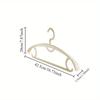 15/30pcs Space Saving Hangers Slim Design, Wide Shoulder Non-Slip for Shirts Dresses, Closet Organizer Set To Maximize Space