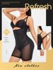 Plus Size Full Body Shaper, Tummy Control Waist Slimming Peach Butt Lifter Bodysuit