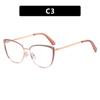 Retro Metal Cat Eye Glasses New Fashion Clear Lenses Prescription Short Sight Eyewear 0 -0.5 -1 -1.25 -1.5 -1.75 -2.0 To -6