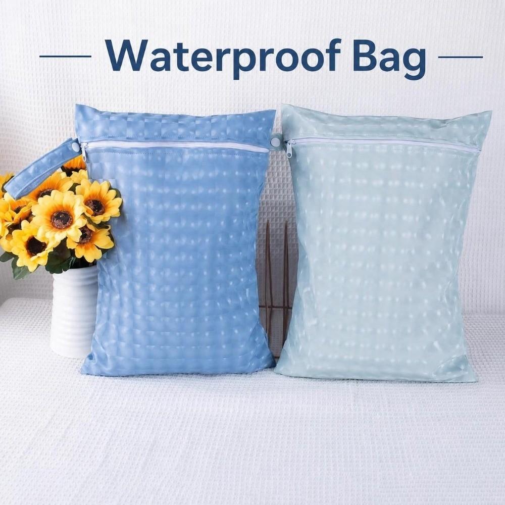PU Swim Wet Bag Waterproof Lining Large-Capacity Wet Bag Portable Waterproof Swim Bag  Beach Pool