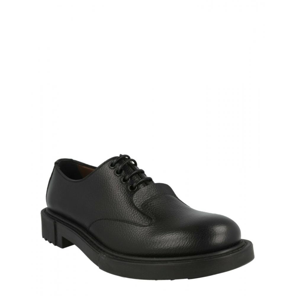 Salvatore Ferragamo Lux Monsieur Derby Shoes Black